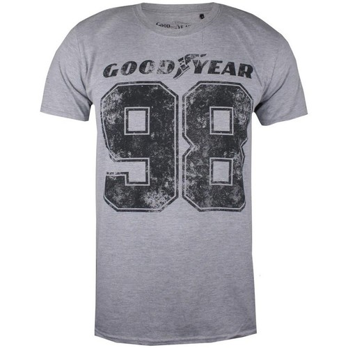 textil Hombre Camisetas manga larga Goodyear 98 Gris