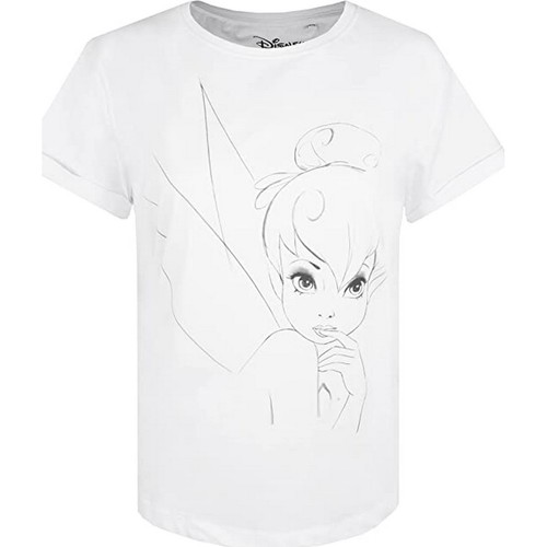 textil Mujer Camisetas manga larga Tinkerbell TV1412 Negro