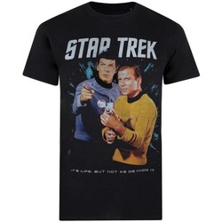 textil Hombre Camisetas manga larga Star Trek It's Life Negro