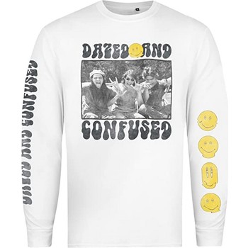 textil Hombre Camisetas manga larga Dazed & Confused TV1471 Blanco