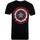 textil Hombre Camisetas manga larga Captain America TV1502 Negro