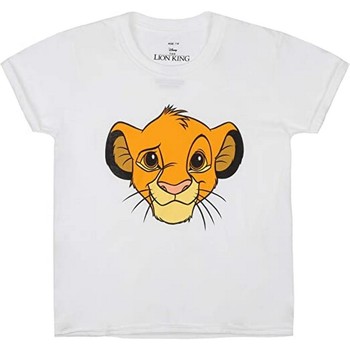textil Mujer Camisetas manga larga The Lion King  Blanco