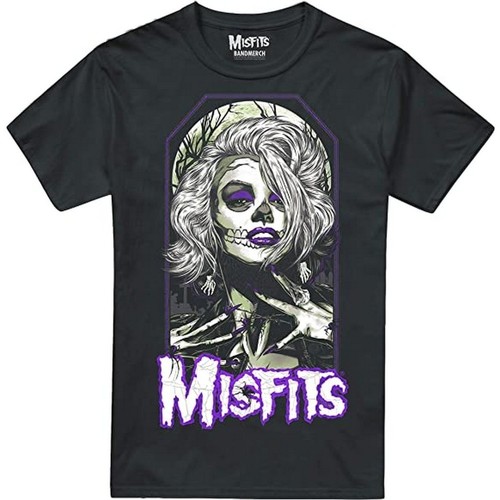 textil Hombre Camisetas manga larga Misfits Original Misfit Negro