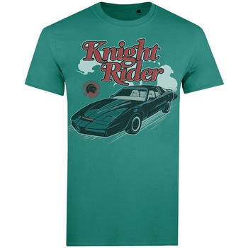 textil Hombre Camisetas manga larga Knight Rider Smoke Multicolor