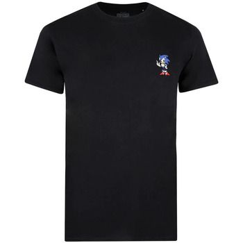 textil Hombre Camisetas manga larga Sonic The Hedgehog  Negro