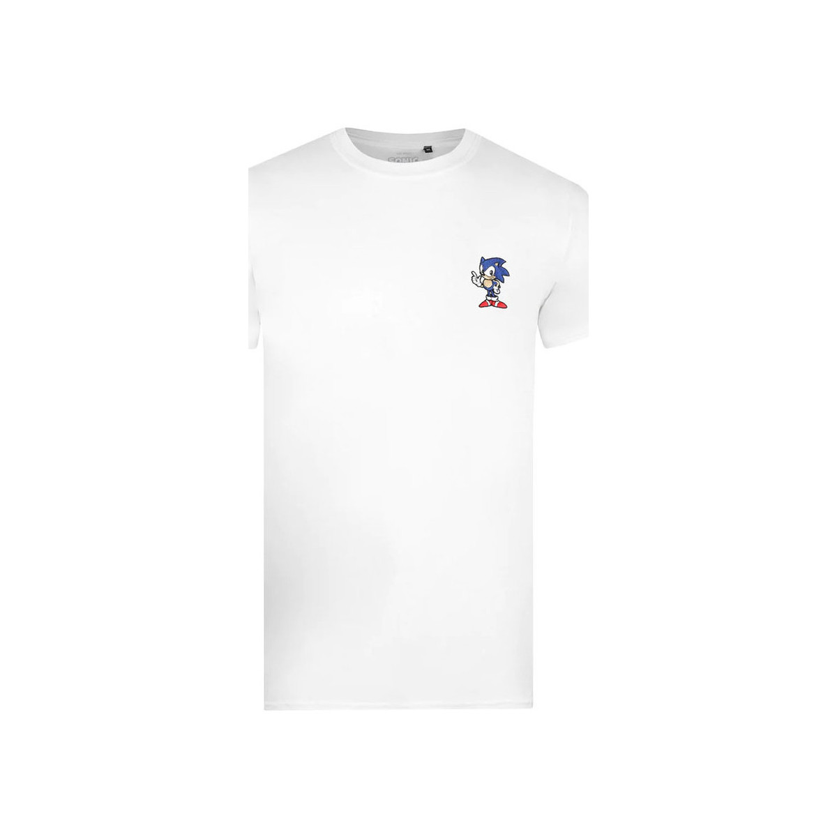 textil Hombre Camisetas manga larga Sonic The Hedgehog TV1599 Blanco