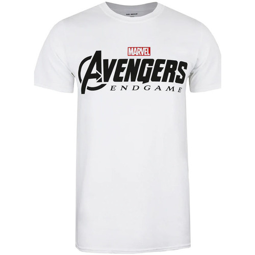 textil Hombre Camisetas manga larga Avengers Endgame  Blanco