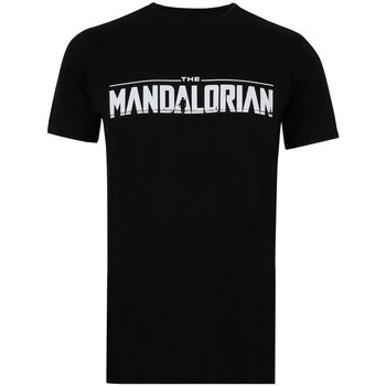textil Hombre Camisetas manga larga Star Wars: The Mandalorian  Negro