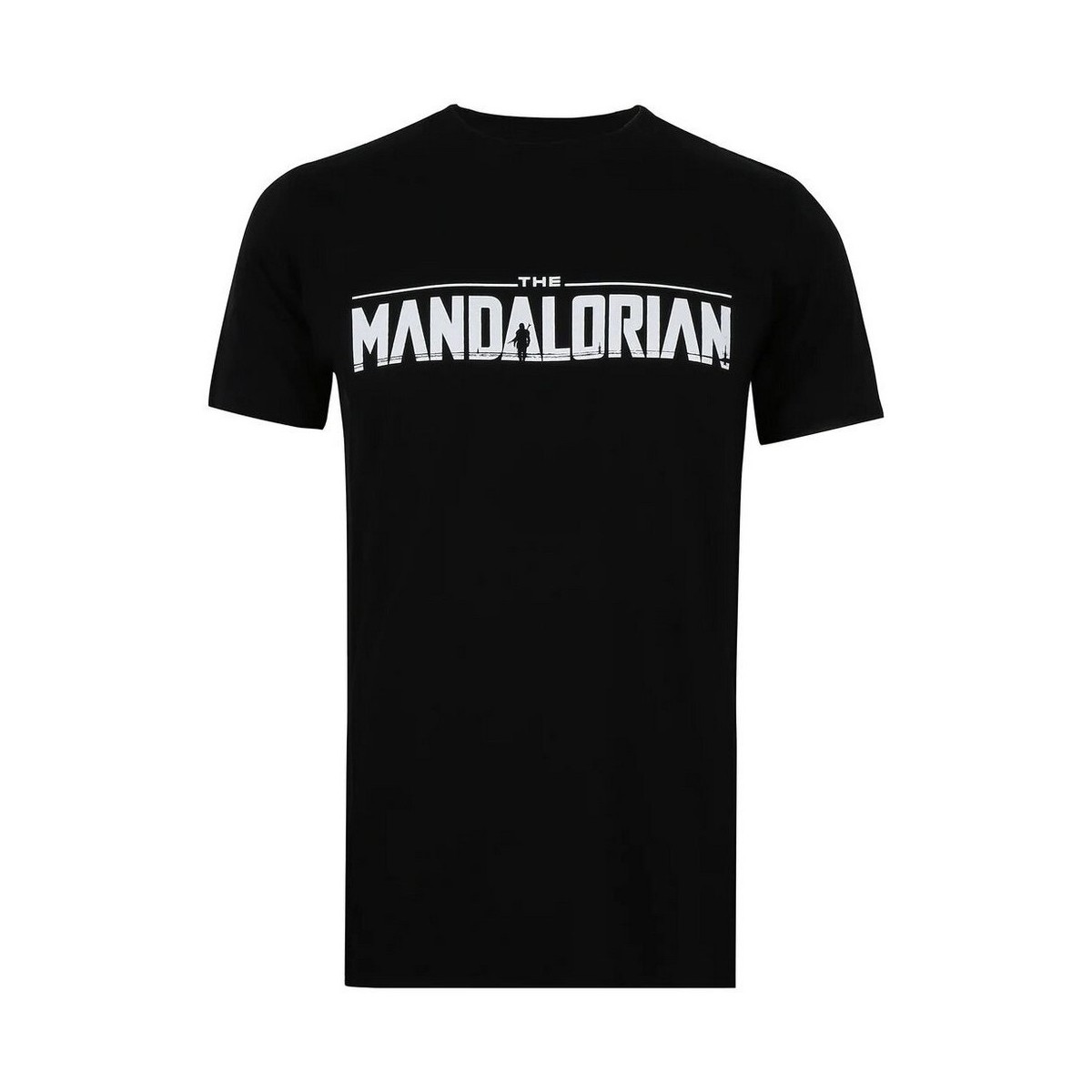 textil Hombre Camisetas manga larga Star Wars: The Mandalorian TV206 Negro