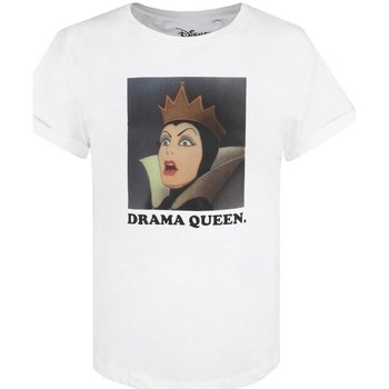 textil Mujer Camisetas manga larga Snow White And The Seven Dwarfs Drama Queen Negro