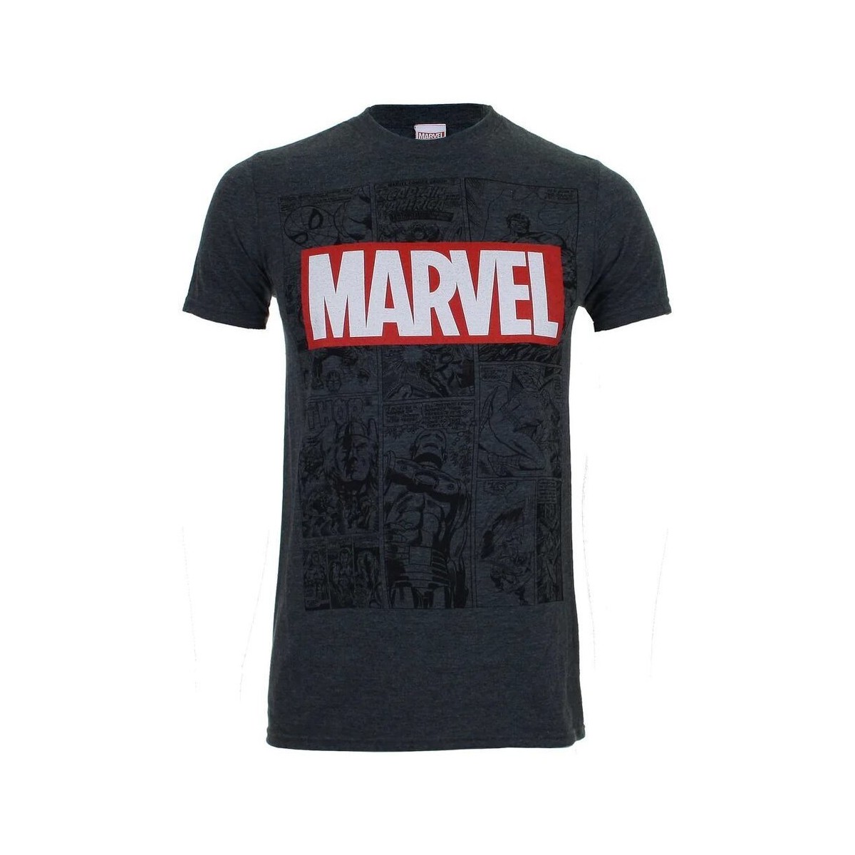 textil Hombre Camisetas manga larga Marvel TV353 Gris