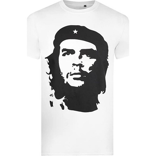 textil Hombre Camisetas manga larga Che Guevara TV367 Negro