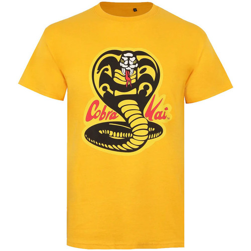 textil Hombre Camisetas manga larga Cobra Kai TV384 Multicolor