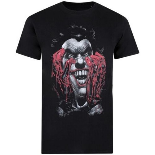 textil Hombre Camisetas manga larga The Joker TV410 Negro