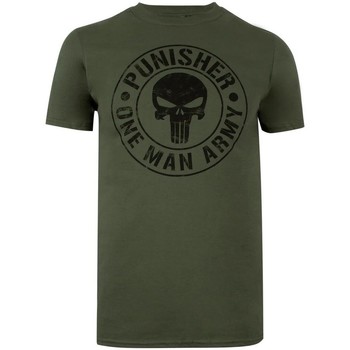 textil Hombre Camisetas manga larga The Punisher One Man Army Multicolor