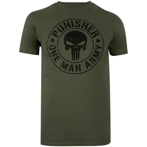 textil Hombre Camisetas manga larga The Punisher One Man Army Multicolor