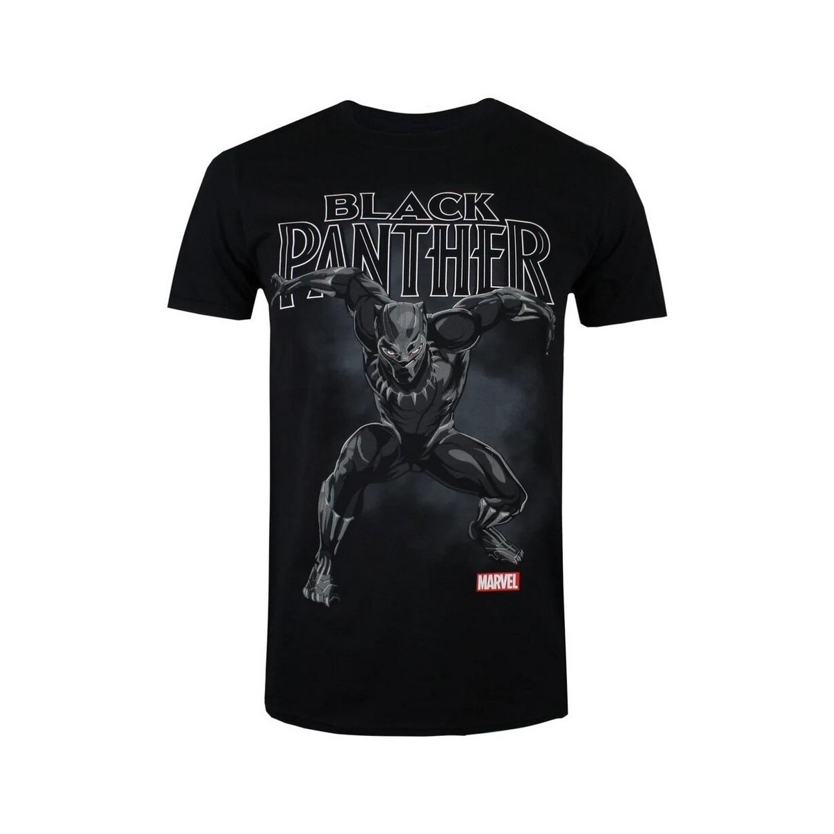 textil Hombre Camisetas manga larga Black Panther Strike Negro