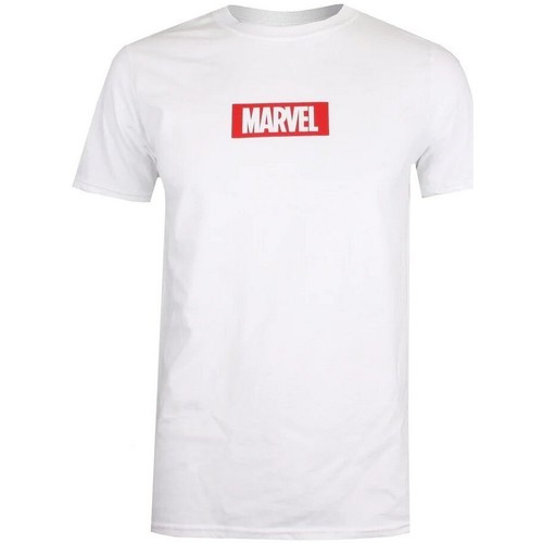 textil Hombre Camisetas manga larga Marvel TV476 Blanco