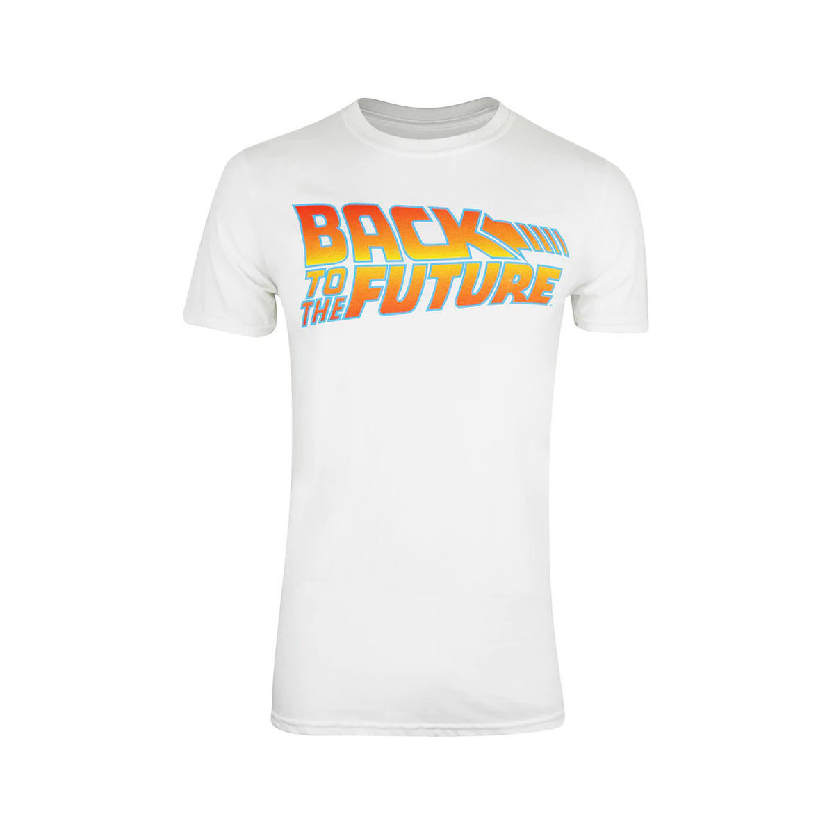 textil Hombre Camisetas manga larga Back To The Future TV494 Blanco