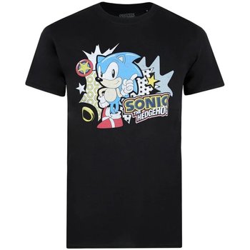 textil Hombre Camisetas manga larga Sonic The Hedgehog  Negro
