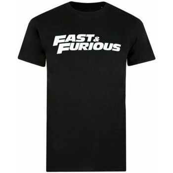 textil Hombre Camisetas manga larga Fast & Furious  Negro