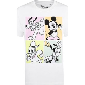 textil Mujer Camisetas manga larga Mickey Mouse And Friends TV597 Blanco