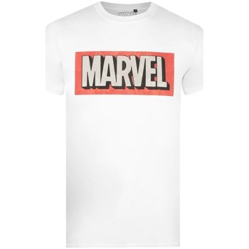textil Hombre Camisetas manga larga Marvel  Blanco