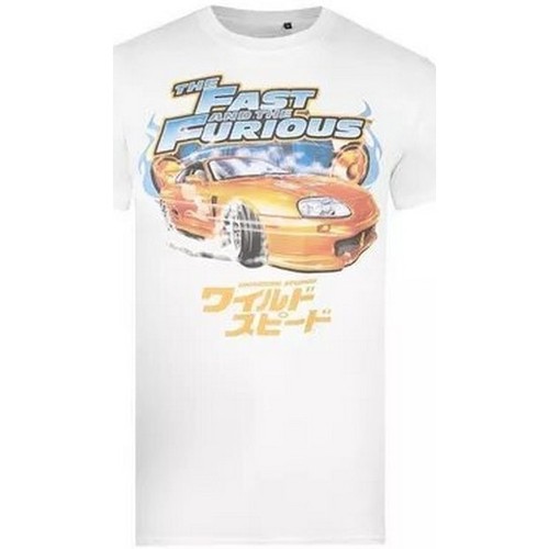 textil Hombre Camisetas manga larga Fast & Furious Supra Blanco