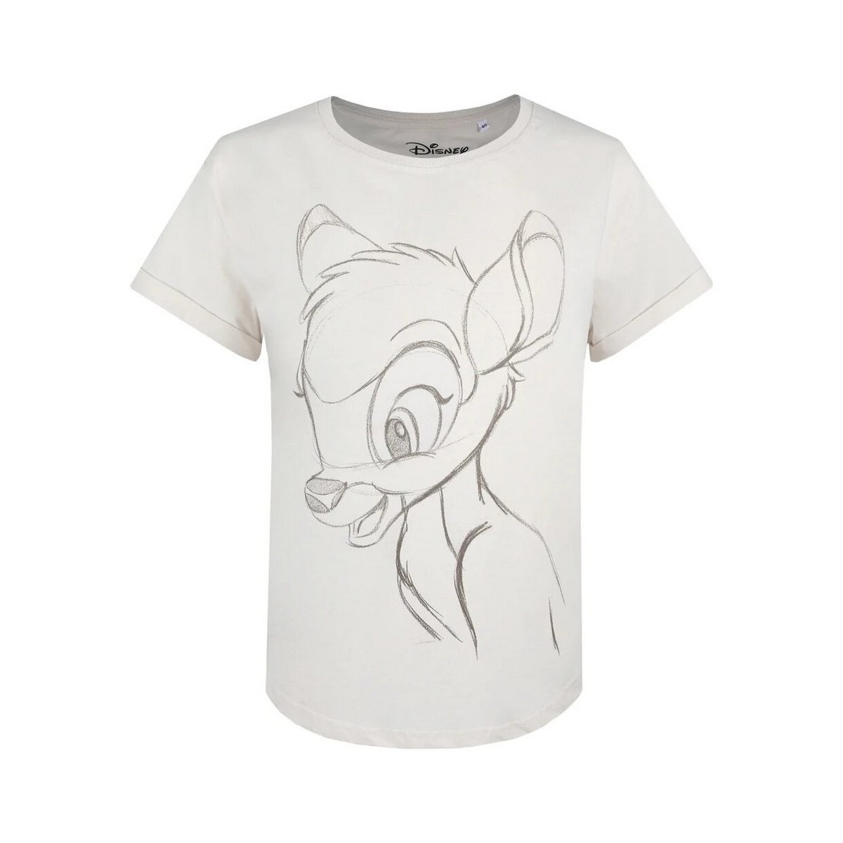 textil Mujer Camisetas manga larga Bambi TV653 Blanco