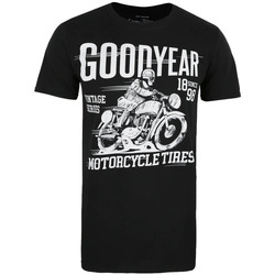 textil Hombre Camisetas manga larga Goodyear TV670 Negro