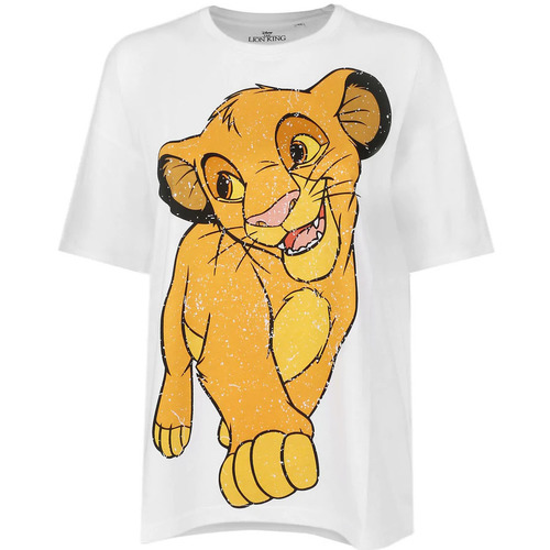 textil Mujer Camisetas manga larga The Lion King Happy Multicolor