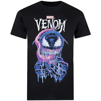 textil Hombre Camisetas manga larga Venom TV673 Negro