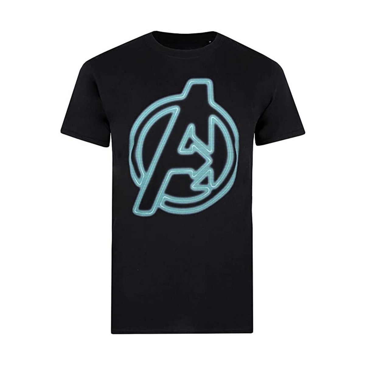 textil Hombre Camisetas manga larga Avengers TV773 Negro