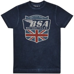 textil Hombre Camisetas manga larga Bsa British Made Azul
