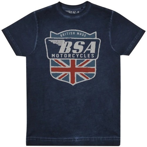 textil Hombre Camisetas manga larga Bsa British Made Azul