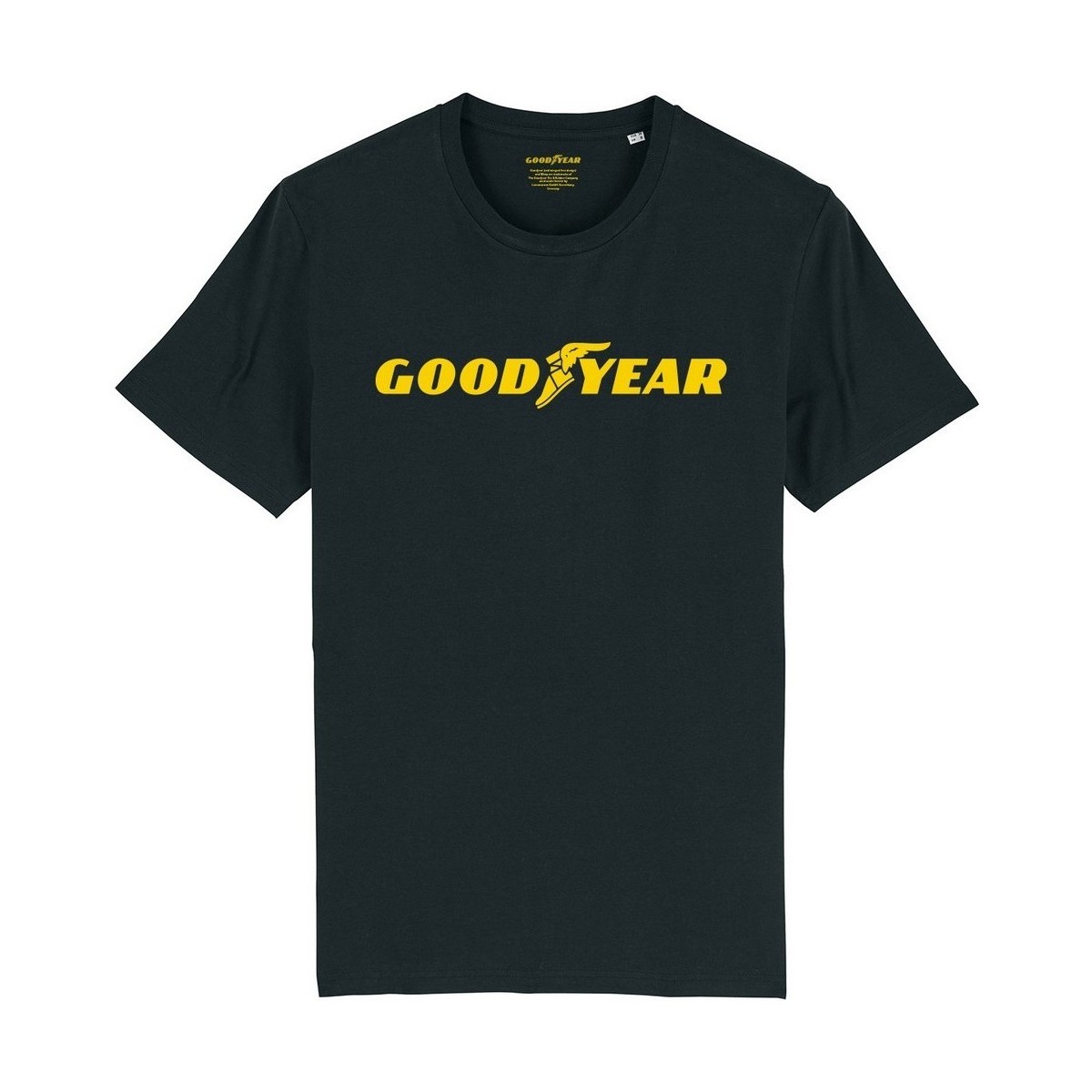 textil Hombre Camisetas manga larga Goodyear TV823 Negro