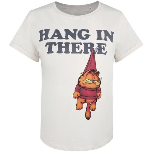 textil Mujer Camisetas manga larga Garfield Hanging Out Negro