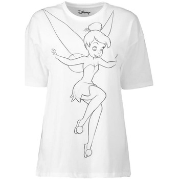 textil Mujer Camisetas manga larga Tinkerbell  Blanco