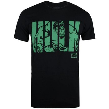 textil Hombre Camisetas manga larga Hulk TV856 Negro