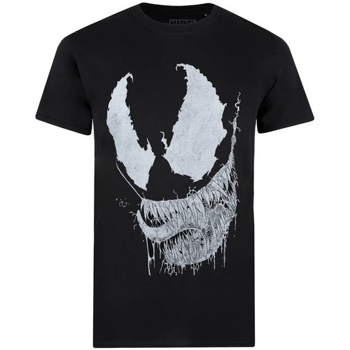 textil Hombre Camisetas manga larga Venom Saliva Negro