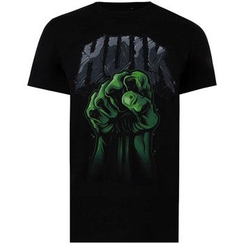 textil Hombre Camisetas manga larga Hulk TV915 Negro