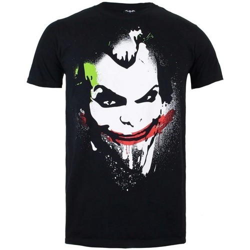 textil Hombre Camisetas manga larga The Joker TV916 Negro