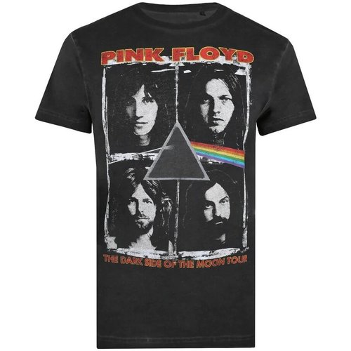 textil Hombre Camisetas manga larga Pink Floyd The Dark Side Of The Moon Tour Negro