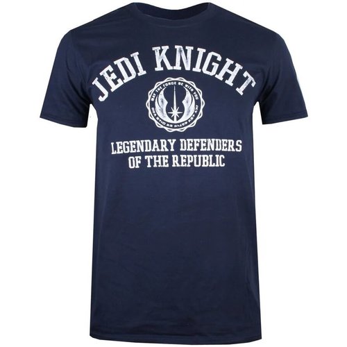 textil Hombre Camisetas manga larga Disney Legendary Defenders Of The Republic Azul