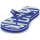 Zapatos Hombre Chanclas Superdry VINTAGE VEGAN FLIP FLOP Azul / Blanco