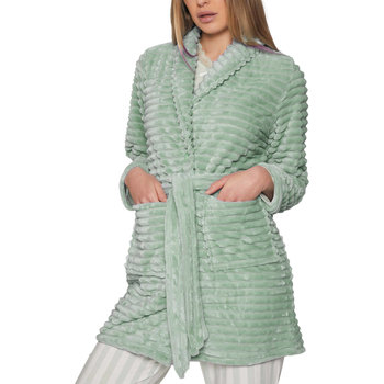 textil Mujer Pijama Admas Bata Winter Paisley Verde
