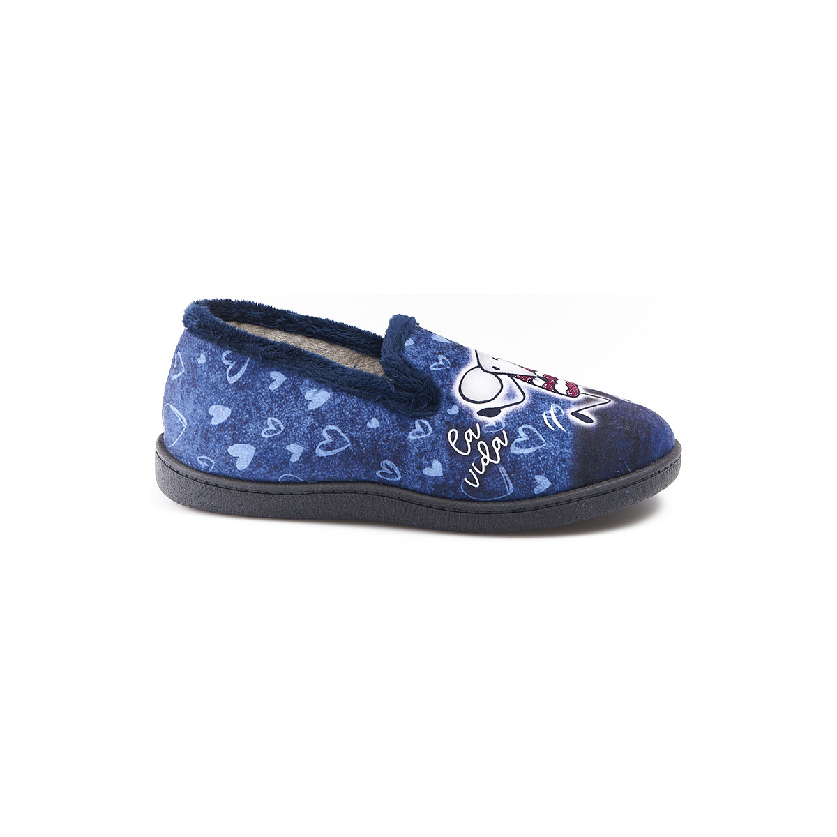Zapatos Mujer Derbie & Richelieu Plumaflex By Roal Zapatillas de Casa Roal 12215 Ratones Azul