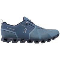 Zapatos Hombre Deportivas Moda On Running Zapatillas Cloud 5 Waterproof Hombre Metal/Navy Gris