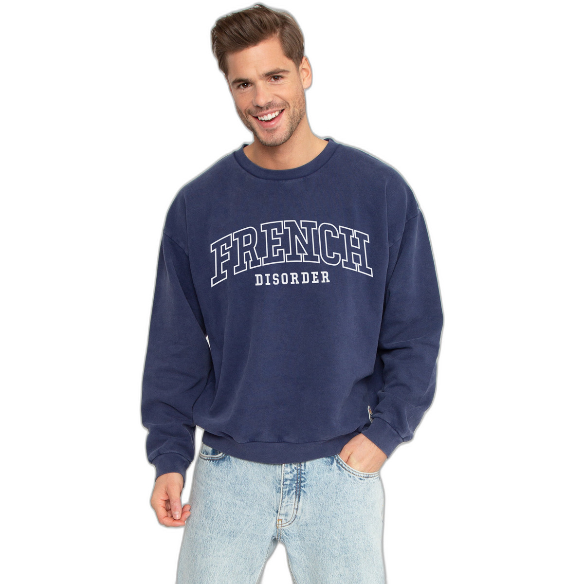 textil Hombre Sudaderas French Disorder Sweatshirt  Brady Azul