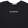 textil Niña Camisetas manga corta Calvin Klein Jeans CKJ LOGO BOXY T-SHIRT Negro